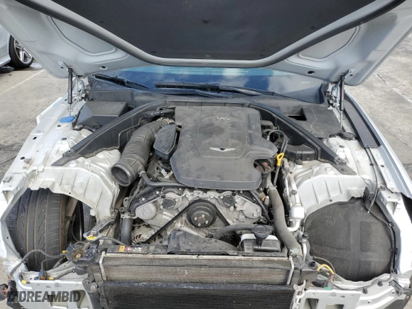 2018 Genesis G80 3.8L with VIN KMHGN4JEXJU227073, listed as a Copart auction lot 45514385 with 64,691 mi miles and Salvage Title. Bid and sale history available at carsss.com. Image 12.
