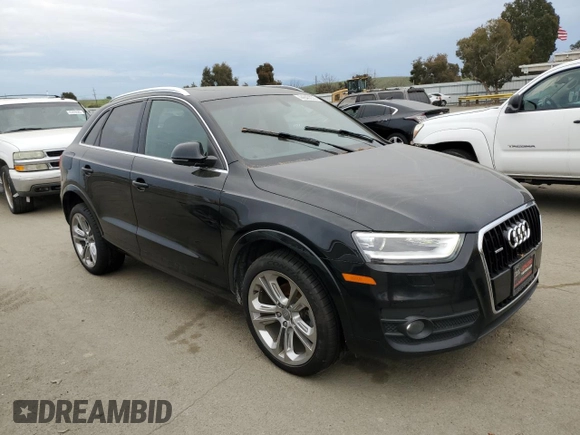 2015 Audi Q3 2.0T Prestige with VIN WA1GFCFS3FR005909, listed as a Copart auction lot 44840035 with 138,803 mi miles and Clean Title. Bid and sale history available at carsss.com. Image 4.