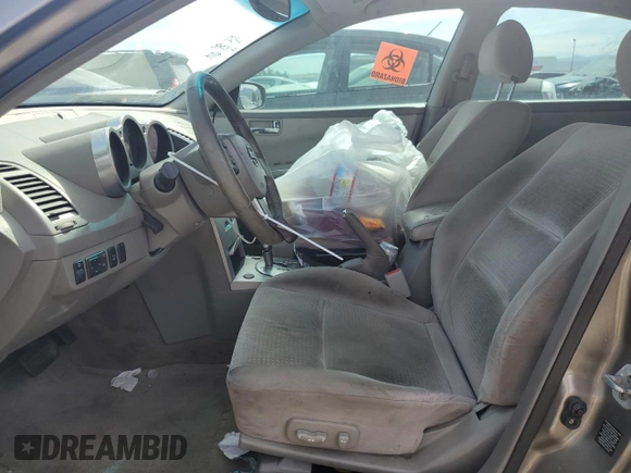 2005 Nissan Maxima 3.5 SL with VIN 1N4BA41E95C828647, listed as a Copart auction lot 72769014 with 0 mi miles and Salvage Title. Bid and sale history available at carsss.com. Image 7.