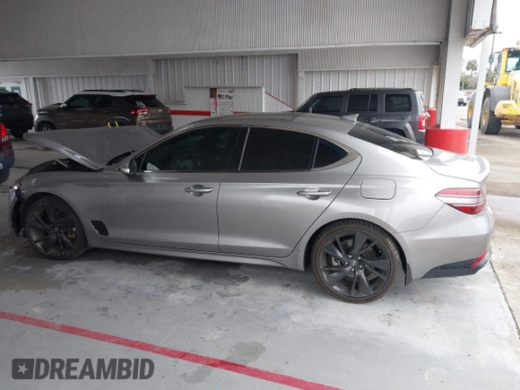 2023 Genesis G70 2.0T z VIN KMTG34TA8PU111790, wystawiony jako IAAI lot #41390217 z przebiegiem 35 303 mil mil oraz . Historia ofert i sprzedaży dostępna na DreamBid. Obrazek 15.