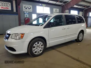 2017 Dodge Grand Caravan SE with VIN 2C4RDGBG4HR637666, listed as a Copart auction lot 50934025 with 195,437 mi miles and Clean Title. Bid and sale history available at DreamBid. Image 1.