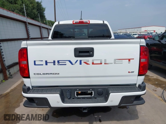 2022 Chevrolet Colorado 2WD Z71 with VIN 1GCGSDENXN1194641, listed as a IAAI auction lot 42254087 with 39,979 mi miles and . Bid and sale history available at DreamBid. Image 16.
