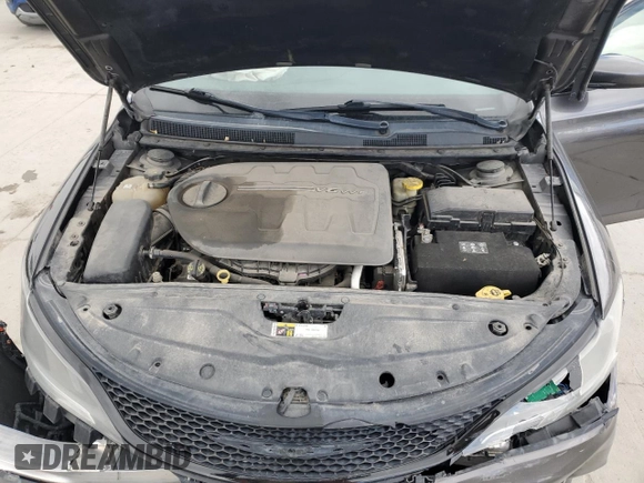 2015 Chrysler 200 S with VIN 1C3CCCDG2FN711678, listed as a Copart auction lot 53299155 with 114,535 mi miles and Salvage Title. Bid and sale history available at carsss.com. Image 11.