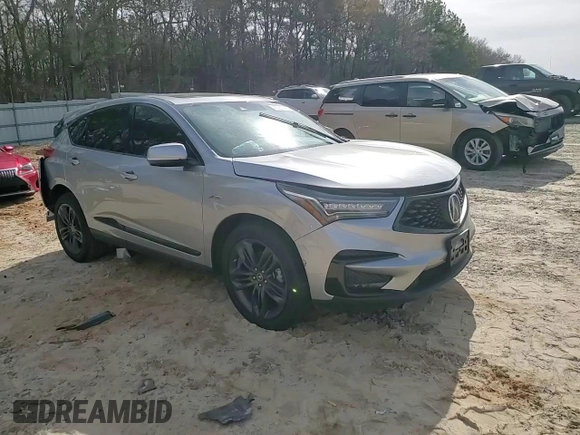 2020 Acura RDX w/A-Spec Pkg with VIN 5J8TC1H62LL008267, listed as a Copart auction lot 45682745 with 99,995 mi miles and Salvage title. Bid and sale history available at DreamBid. Image 12.