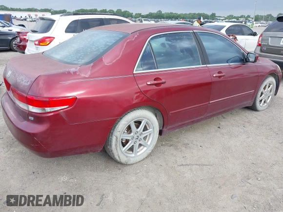 2003 Honda Accord EX with VIN 1HGCM66563A100773, listed as a IAAI auction lot 42516400 with 496,143 mi miles and . Bid and sale history available at DreamBid. Image 4.