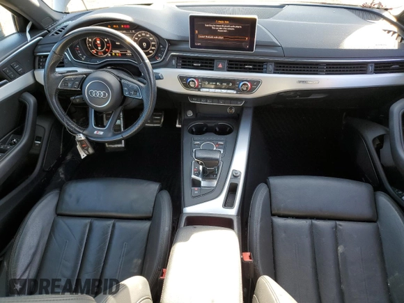 2017 Audi A4 Prestige with VIN WAUFNAF42HA074924, listed as a Copart auction lot 71803444 with 101,354 mi miles and Salvage Title. Bid and sale history available at carsss.com. Image 8.