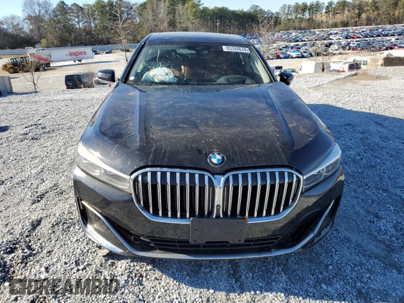2020 BMW 7 Series 740i xDrive z VIN WBA7T4C06LGF97367, wystawiony jako Copart lot #85320674 z przebiegiem Nie podano mil oraz Szkoda całkowita • Salvage title. Historia ofert i sprzedaży dostępna na DreamBid. Obrazek 5.