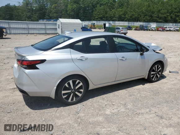 2021 Nissan Versa SR with VIN 3N1CN8FV8ML925511, listed as a Copart auction lot 60705055 with 144,471 mi miles and Salvage title. Bid and sale history available at DreamBid. Image 3.