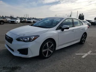 2017 Subaru Impreza Sport with VIN 4S3GKAM67H3622750, listed as a Copart auction lot 43446305 with 93,769 mi miles and Salvage Title. Bid and sale history available at carsss.com. Image 1.