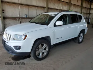 2016 Jeep Compass Latitude z VIN 1C4NJCEAXGD633548, wystawiony jako Copart lot #59866875 z przebiegiem 193 695 mil mil oraz Szkoda całkowita • Salvage title. Historia ofert i sprzedaży dostępna na DreamBid. Obrazek 1.