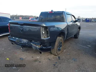 2022 Ram 1500 Big Horn with VIN 1C6SRFFT9NN388463, listed as a IAAI auction lot 41092683 with 225,407 mi miles and . Bid and sale history available at DreamBid. Image 4.