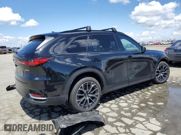 2025 Mazda CX-70 Premium Plus с VIN JM3KJEHA3S1113266, выставлен на аукционе Copart как лот 56539755 с пробегом 6 543 миль миль и Списание • Salvage title. История ставок и продаж доступна на DreamBid. Изображение 3.