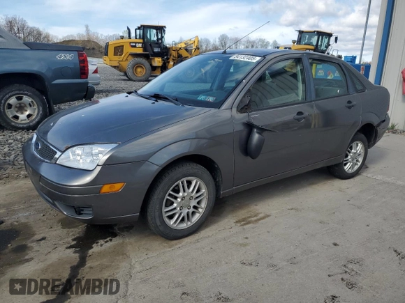 2007 Ford Focus S with VIN 1FAHP34NX7W119743, listed as a Copart auction lot 54132405 with 213,481 mi miles and Salvage Title. Bid and sale history available at carsss.com. Image 1.