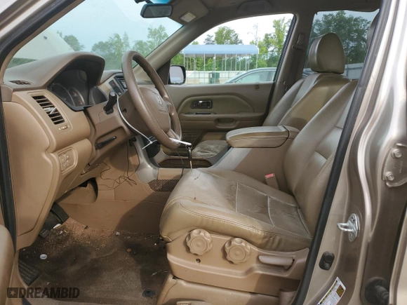 2007 Honda Pilot LX with VIN 5FNYF28127B018067, listed as a Copart auction lot 54637374 with 185,541 mi miles and Salvage Title. Bid and sale history available at carsss.com. Image 7.