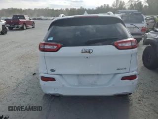 2018 Jeep Cherokee Overland with VIN 1C4PJMJX9JD594323, listed as a Copart auction lot 76238794 with 71,870 mi miles and Salvage Title. Bid and sale history available at carsss.com. Image 6.