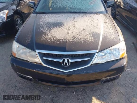 2003 Acura TL Type S with VIN 19UUA56863A082597, listed as a IAAI auction lot 41280414 with 228,892 mi miles. Bid and sale history available at carsss.com. Image 6.