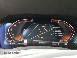 2020 BMW 3 Series 330i xDrive with VIN 3MW5R7J03L8B43762, listed as a Copart auction lot 65129272 with 12,900 mi miles. Bid and sale history available at carsss.com. Image 9.