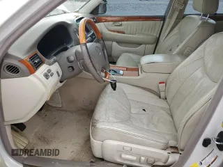 2005 Lexus LS 430 z VIN JTHBN36F955009277, wystawiony jako Copart lot #58974925 z przebiegiem 213 982 mil mil oraz Czysty tytuł • Clean title. Historia ofert i sprzedaży dostępna na DreamBid. Obrazek 7.