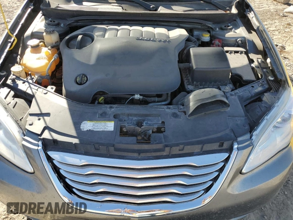 2013 Chrysler 200 Limited with VIN 1C3CCBCG6DN507653, listed as a Copart auction lot 49248375 with 159,695 mi miles and Salvage Title. Bid and sale history available at carsss.com. Image 11.