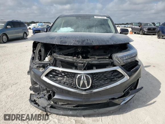 2021 Acura RDX w/Advance Package with VIN 5J8TC2H76ML044267, listed as a Copart auction lot 44777855 with 29,335 mi miles and Salvage Title. Bid and sale history available at carsss.com. Image 5.