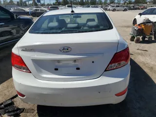 2017 Hyundai Accent SE with VIN KMHCT4AEXHU199158, listed as a Copart auction lot 74445114 with 107,201 mi miles and Clean Title. Bid and sale history available at carsss.com. Image 6.