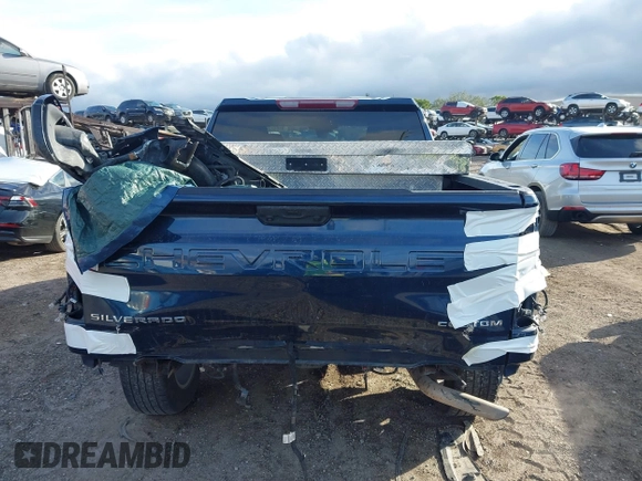 2023 Chevrolet Silverado 1500 Custom with VIN 1GCPDBEK9PZ119812, listed as a IAAI auction lot 41617315 with 37,297 mi miles and . Bid and sale history available at DreamBid. Image 16.