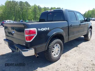 2010 Ford F-150 XL with VIN 1FTFW1EV5AFD48748, listed as a IAAI auction lot 42031274 with 195,898 mi miles. Bid and sale history available at carsss.com. Image 4.