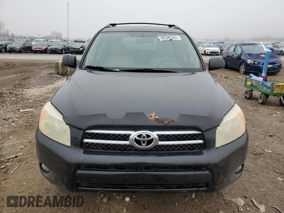2008 Toyota RAV4 Ltd with VIN JTMZD31V586073655, listed as a Copart auction lot 86348564 with 213,657 mi miles and Salvage Title. Bid and sale history available at carsss.com. Image 5.