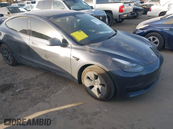 2022 Tesla Model 3 Long Range with VIN 5YJ3E1EB3NF264532, listed as a IAAI auction lot 41842044 with 42,280 mi miles and . Bid and sale history available at DreamBid. Image 1.
