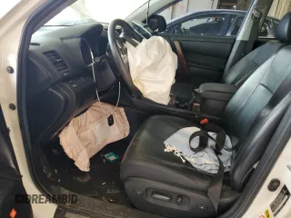 2012 Toyota Highlander Limited with VIN 5TDDK3EHXCS141669, listed as a Copart auction lot 59583955 with Not provided miles and Non repairable. Bid and sale history available at DreamBid. Image 7.