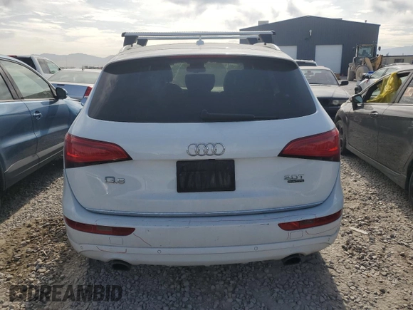 2016 Audi Q5 Premium Plus with VIN WA1L2AFP6GA091050, listed as a Copart auction lot 60271805 with 144,438 mi miles and Salvage title. Bid and sale history available at DreamBid. Image 6.