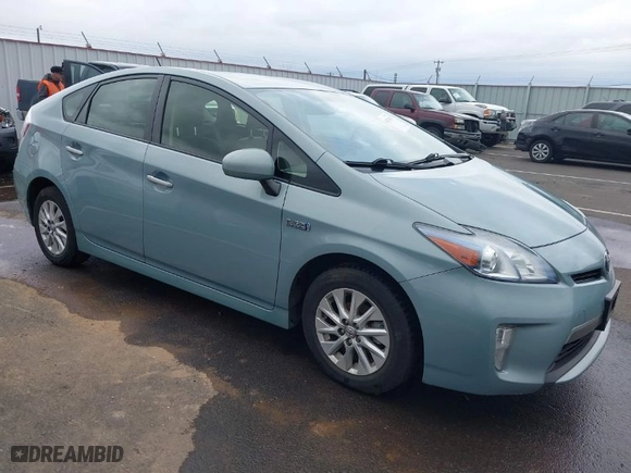 2012 Toyota Prius Plug-In with VIN JTDKN3DP8C3020454, listed as a IAAI auction lot 41670367 with NaN miles. Bid and sale history available at carsss.com. Image 1.