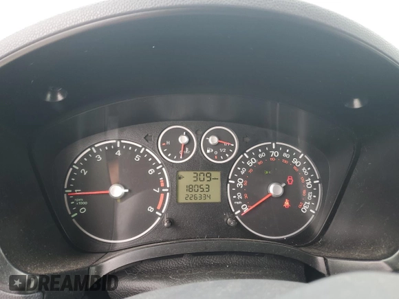 2011 Ford Transit Connect XLT with VIN NM0LS7BN8BT044173, listed as a Copart auction lot 44245605 with 226,334 mi miles and Salvage title. Bid and sale history available at DreamBid. Image 9.