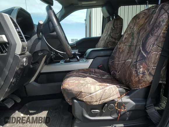 2017 Ford F-150 XL with VIN 1FTEW1EP2HFB22593, listed as a Copart auction lot 61487275 with 38,875 mi miles and Salvage title. Bid and sale history available at DreamBid. Image 7.