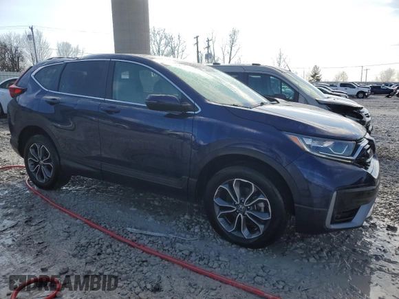 2020 Honda CR-V EX with VIN 2HKRW2H56LH628878, listed as a Copart auction lot 50189455 with 69,134 mi miles and Non Repairable. Bid and sale history available at carsss.com. Image 4.