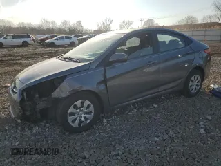 2017 Hyundai Accent SE with VIN KMHCT4AE0HU269718, listed as a Copart auction lot 47659765 with 21,136 mi miles and Salvage Title. Bid and sale history available at carsss.com. Image 1.