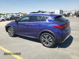 2017 Infiniti QX30 Premium with VIN SJKCH5CR6HA026036, listed as a Copart auction lot 60285085 with 46,777 mi miles and Salvage title. Bid and sale history available at DreamBid. Image 2.