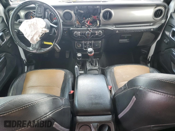 2020 Jeep Wrangler Unlimited Sport S z VIN 1C4HJXDG4LW209887, wystawiony jako Copart lot #59419785 z przebiegiem 89 138 mil mil oraz Szkoda całkowita • Salvage title. Historia ofert i sprzedaży dostępna na DreamBid. Obrazek 8.