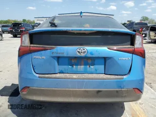 2020 Toyota Prius L Eco z VIN JTDKARFU3L3125646, wystawiony jako Copart lot #52942245 z przebiegiem 104 999 mil mil oraz Szkoda całkowita • Salvage title. Historia ofert i sprzedaży dostępna na DreamBid. Obrazek 6.