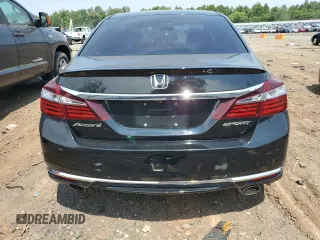 2016 Honda Accord Sport with VIN 1HGCR2F55GA034359, listed as a Copart auction lot 64686764 with 119,533 mi miles and Salvage Title. Bid and sale history available at DreamBid. Image 6.