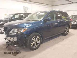2018 Nissan Pathfinder SL with VIN 5N1DR2MM5JC654942, listed as a IAAI auction lot 41948588 with 86,490 mi miles and . Bid and sale history available at DreamBid. Image 18.