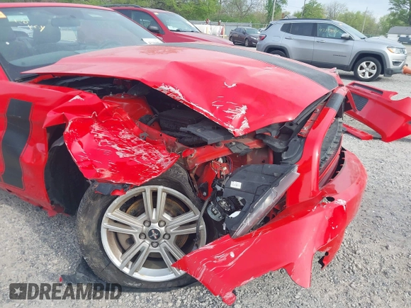 2014 Ford Mustang V6 with VIN 1ZVBP8EM3E5208282, listed as a IAAI auction lot 42104971 with Not Provided miles. Bid and sale history available at carsss.com. Image 18.