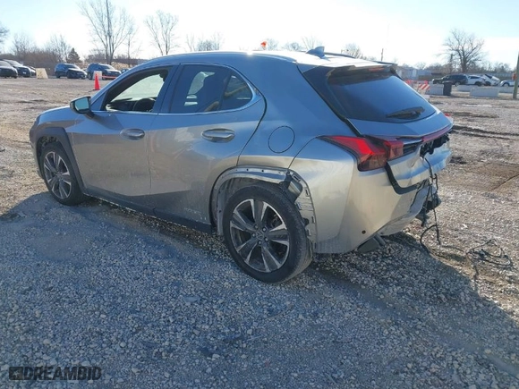 2020 Lexus UX with VIN JTHX9JBHXL2024682, listed as a IAAI auction lot 41426202 with 31,764 mi miles. Bid and sale history available at carsss.com. Image 3.