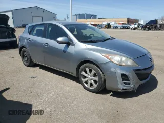 2011 Mazda 3 GX with VIN JM1BL1KF3B1422025, listed as a Copart auction lot 53072915 with 333,819 mi miles and Salvage Title. Bid and sale history available at DreamBid. Image 4.