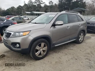 2013 Kia Sorento EX with VIN 5XYKUDA25DG327871, listed as a Copart auction lot 45211835 with 0 mi miles and Salvage Title. Bid and sale history available at carsss.com. Image 1.