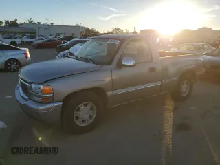1999 GMC New Sierra 1500 SLE with VIN 1GTEC14T1XZ519751, listed as a Copart auction lot 88065465 with 195,547 mi miles and Salvage Title. Bid and sale history available at carsss.com. Image 1.