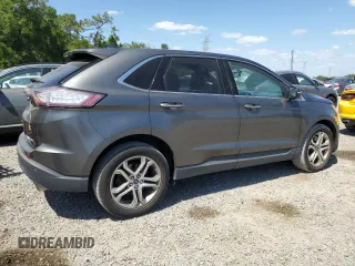 2016 Ford Edge Titanium with VIN 2FMPK3K81GBB99609, listed as a Copart auction lot 53101505 with 93,356 mi miles and Salvage Title. Bid and sale history available at carsss.com. Image 3.