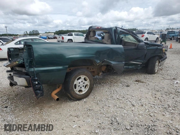 2003 Chevrolet Silverado 1500 with VIN 1GCEC14V73Z327567, listed as a Copart auction lot 71125144 with Not Provided miles and Non Repairable. Bid and sale history available at carsss.com. Image 3.