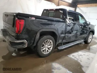 2019 GMC Sierra 1500 SLT with VIN 3GTU9DED9KG164646, listed as a Copart auction lot 47181585 with 32,276 mi miles and Salvage Title. Bid and sale history available at carsss.com. Image 3.