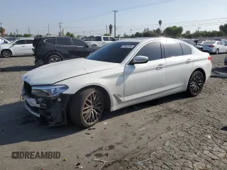 2020 BMW 5 Series 540i with VIN WBAJS1C01LCD37859, listed as a Copart auction lot 61483155 with 49,087 mi miles and Salvage title. Bid and sale history available at DreamBid. Image 1.